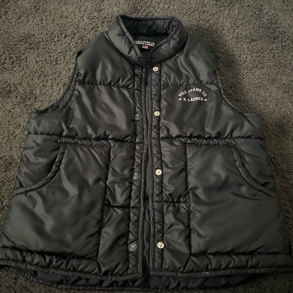 Ralph Lauren black vest